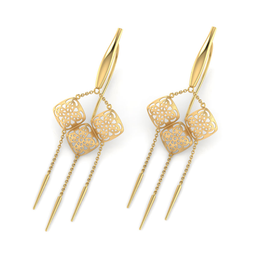 Avery Wind Chimes Drop Earrings
