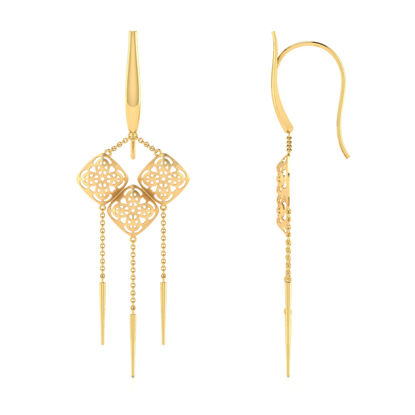 Avery Wind Chimes Drop Earrings