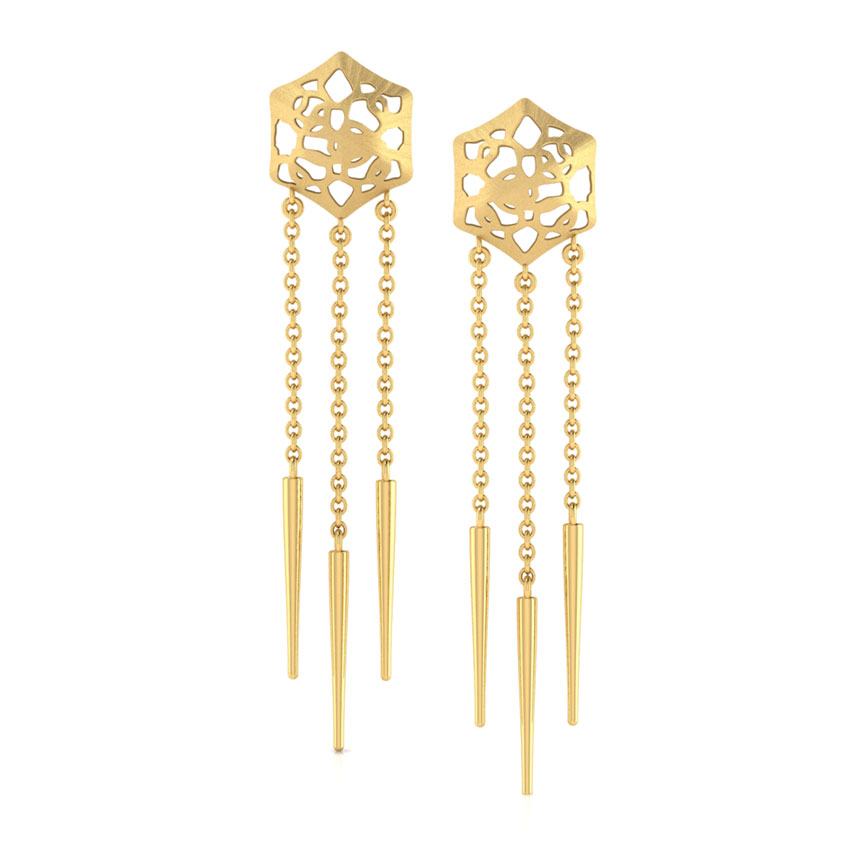 Abbey Cutout Drop Earrings