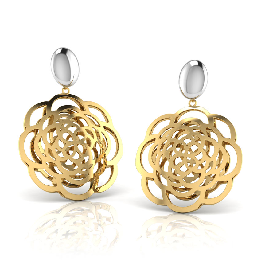 Brienne Cutout Drop Earrings