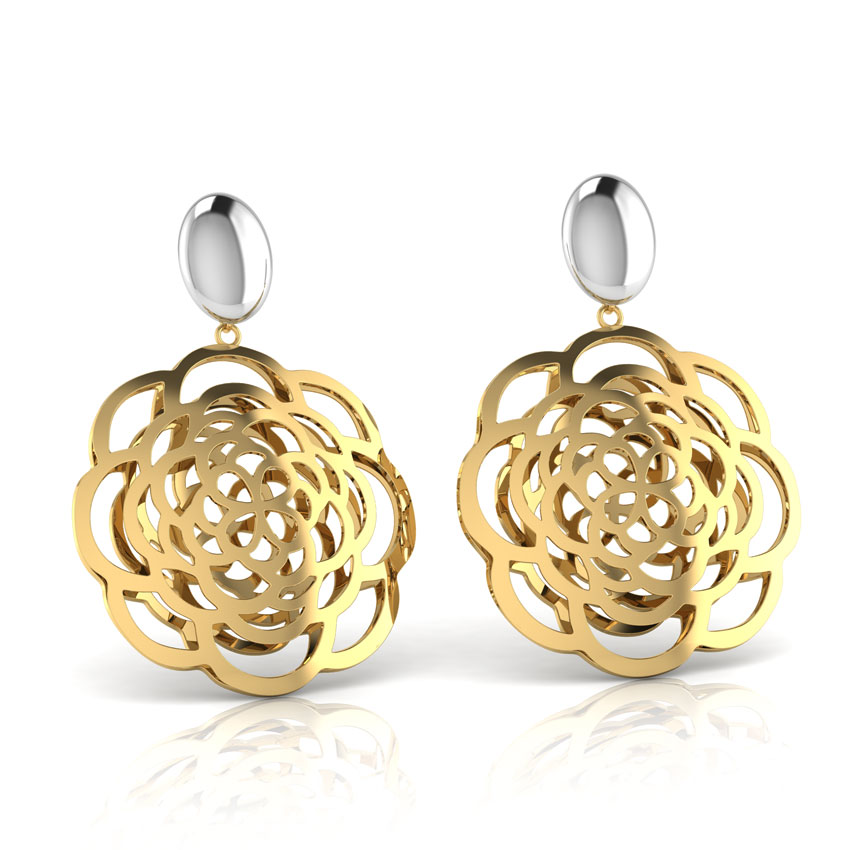 Brienne Cutout Drop Earrings