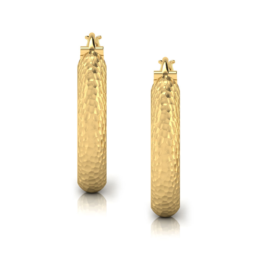 Andy Hammered Hoop Earrings Andy Hammered Hoop Earrings