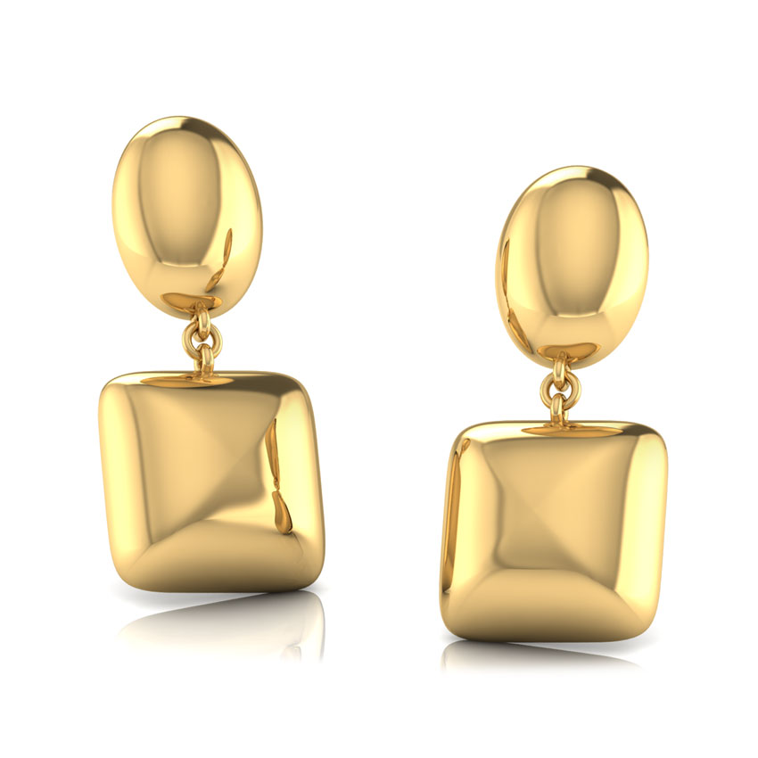 Anya Geometric Drop Earrings