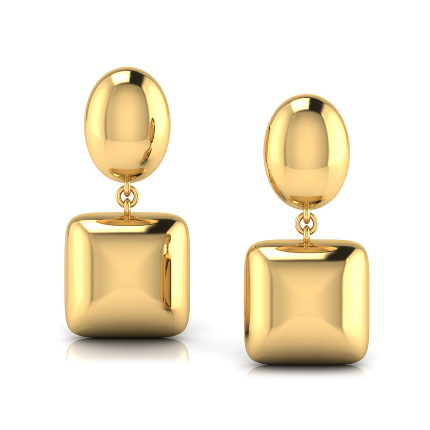 Anya Geometric Drop Earrings