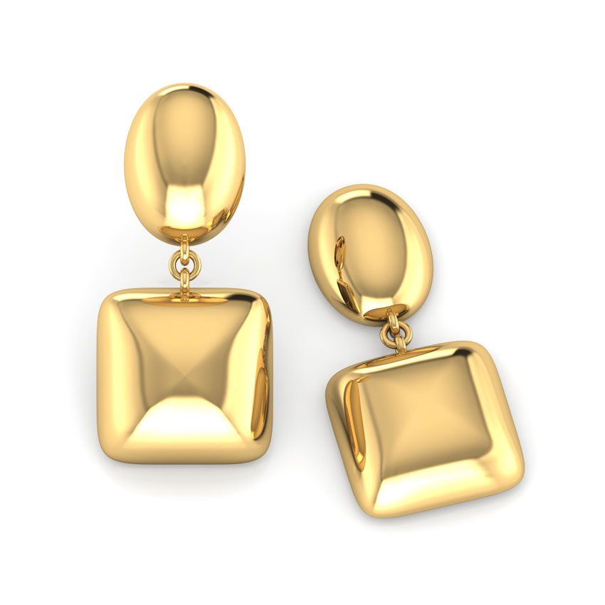 Anya Geometric Drop Earrings