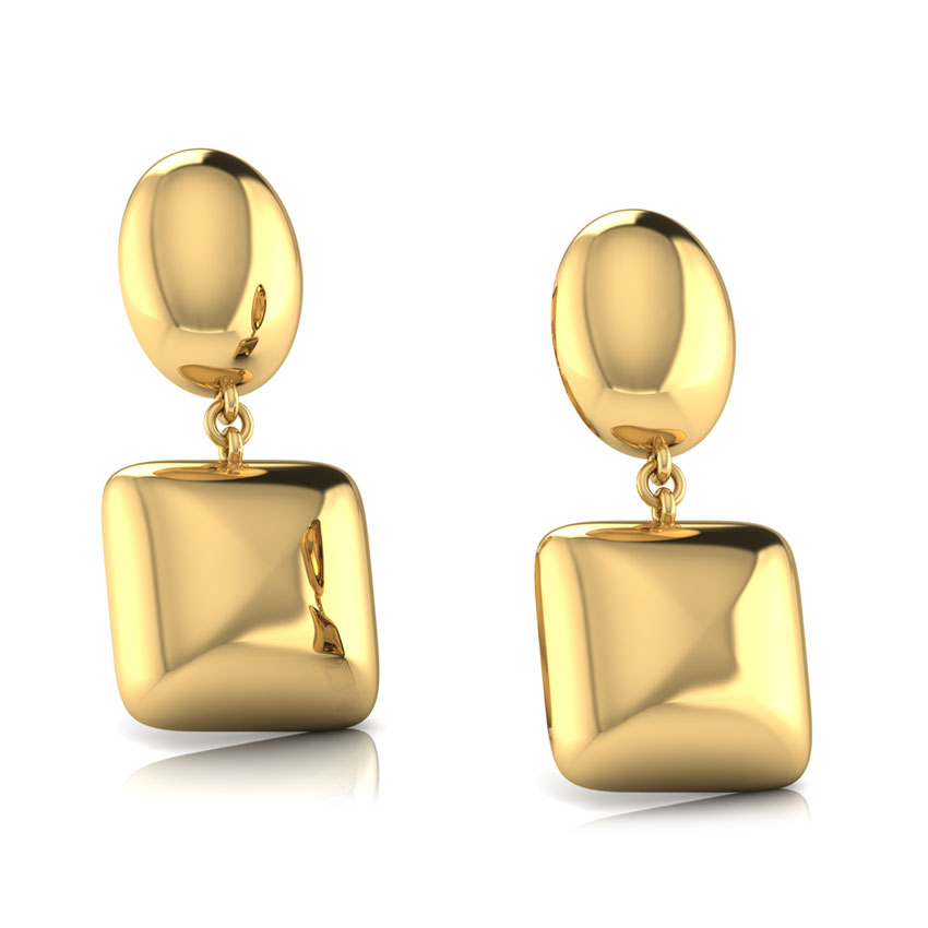 Anya Geometric Drop Earrings