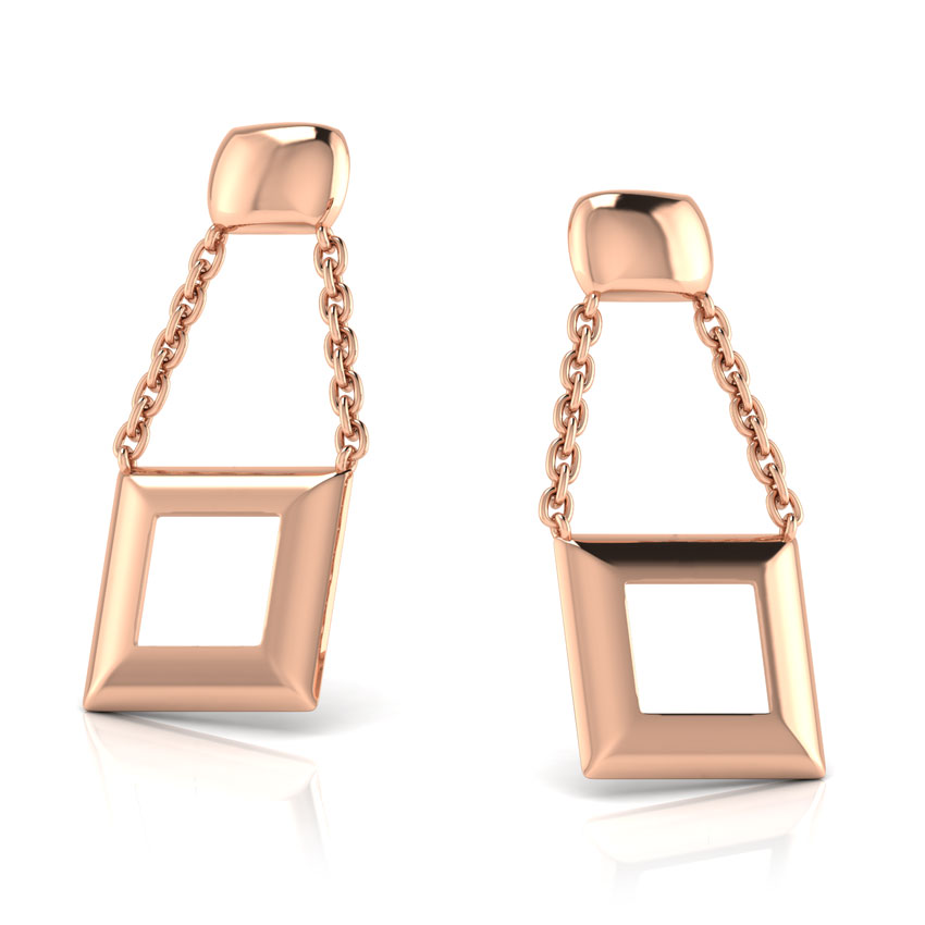 Everly Geometric Drop Earrings Everly Geometric Drop Earrings