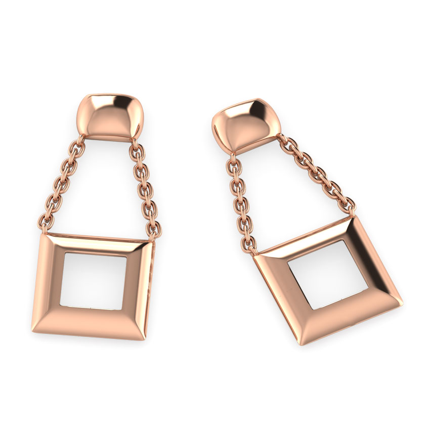 Everly Geometric Drop Earrings Everly Geometric Drop Earrings
