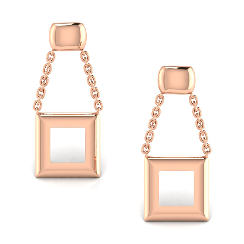 Everly Geometric Drop Earrings Everly Geometric Drop Earrings