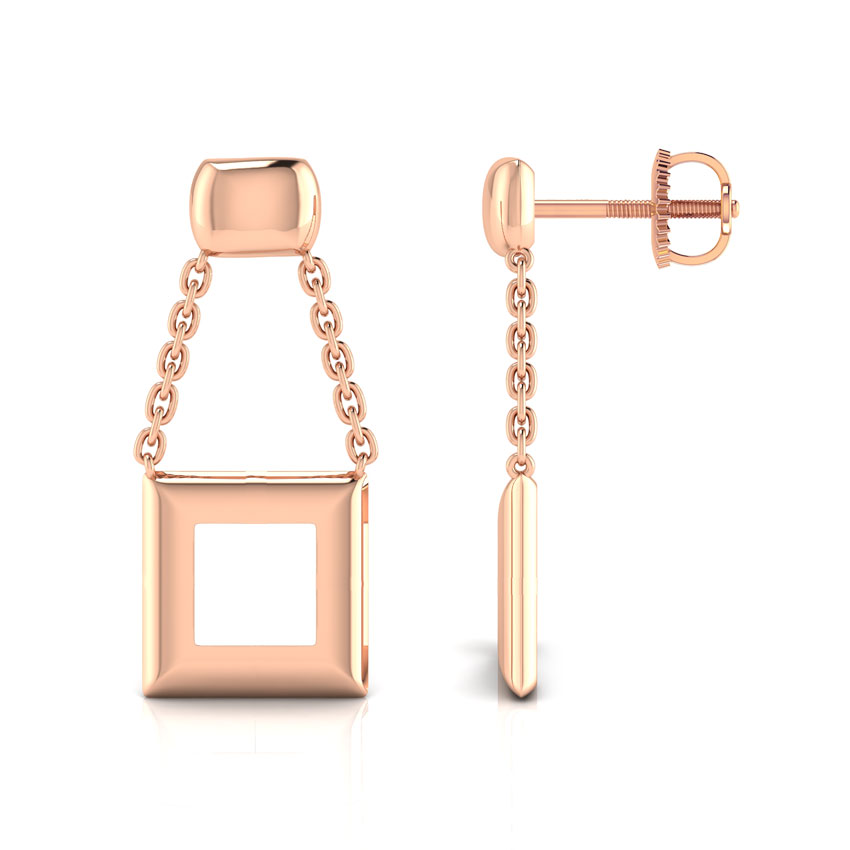 Everly Geometric Drop Earrings Everly Geometric Drop Earrings