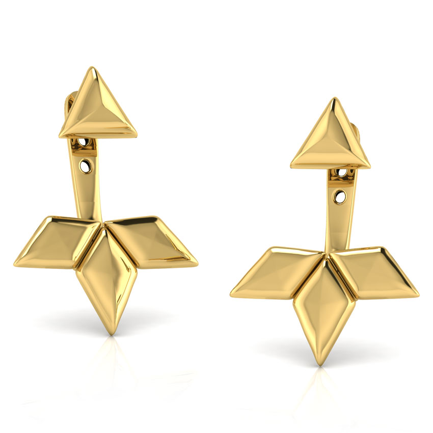 Melba Geometric Ear Jackets