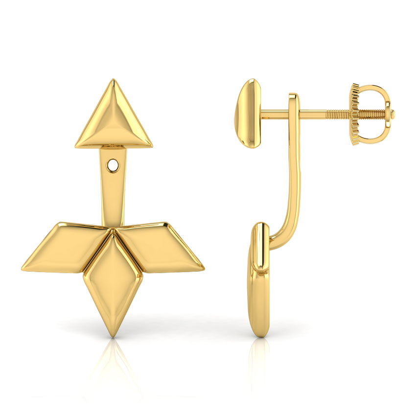 Melba Geometric Ear Jackets