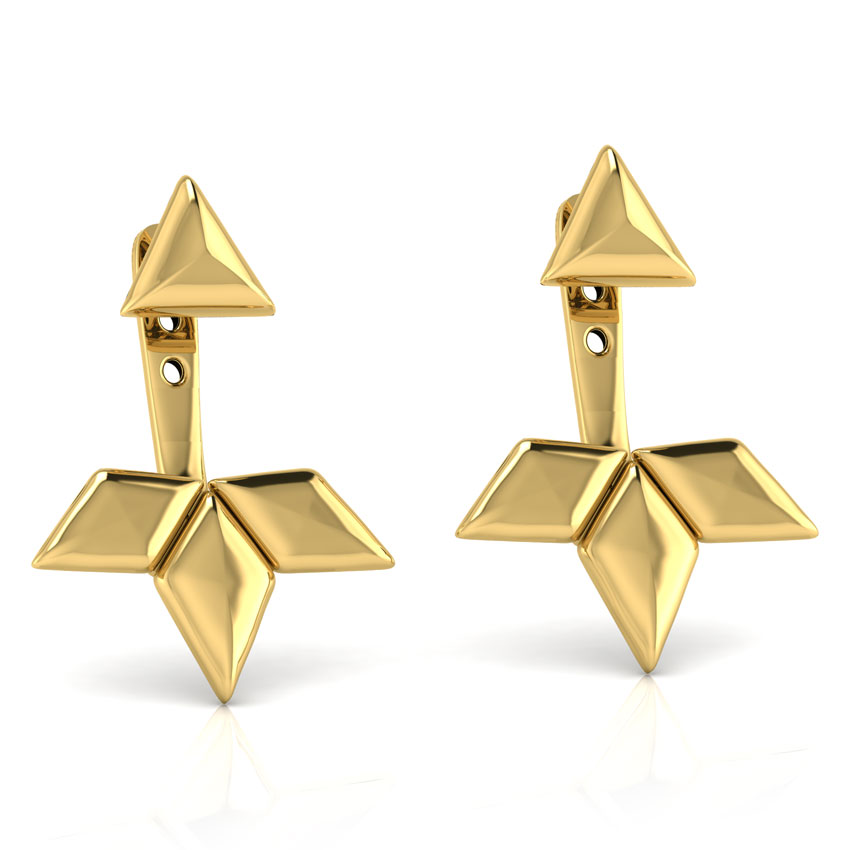 Melba Geometric Ear Jackets