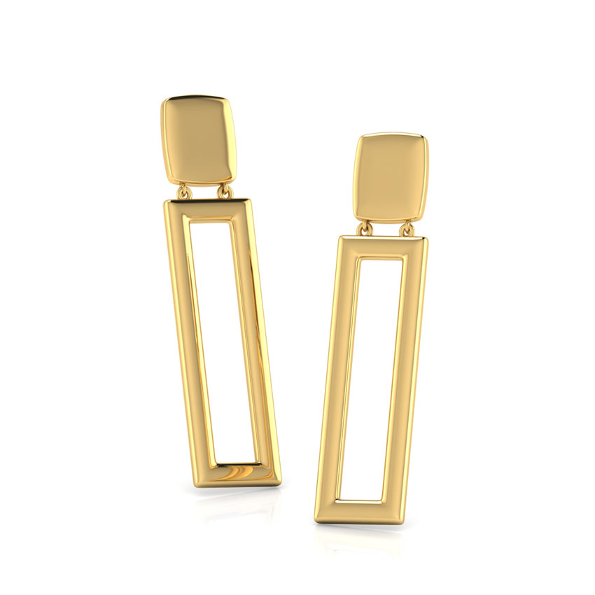 Briar Geometric Drop Earrings