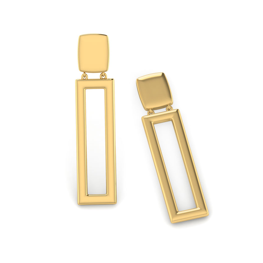 Briar Geometric Drop Earrings