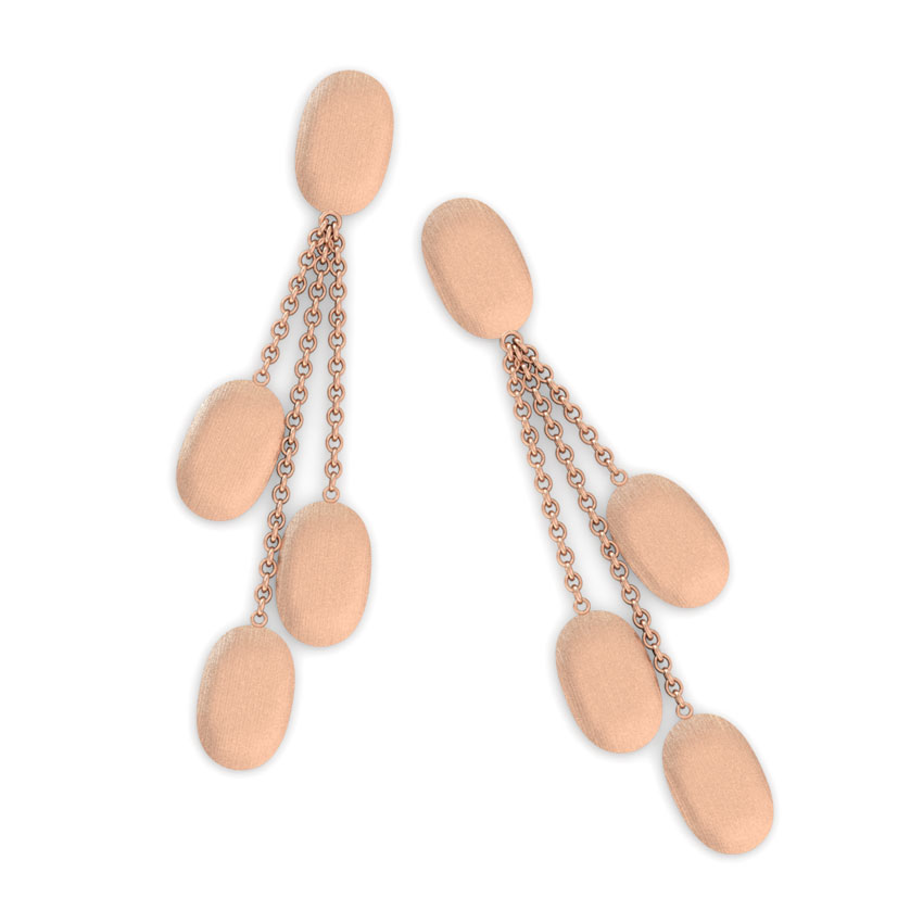 Alayna Stamped Drop Earrings Alayna Stamped Drop Earrings