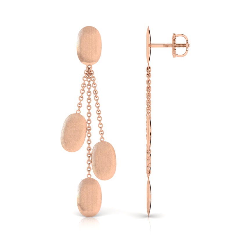 Alayna Stamped Drop Earrings Alayna Stamped Drop Earrings