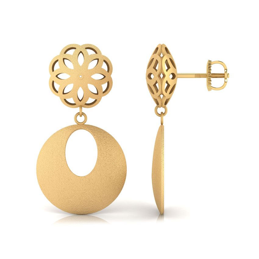 Bertha Cutout Drop Earrings