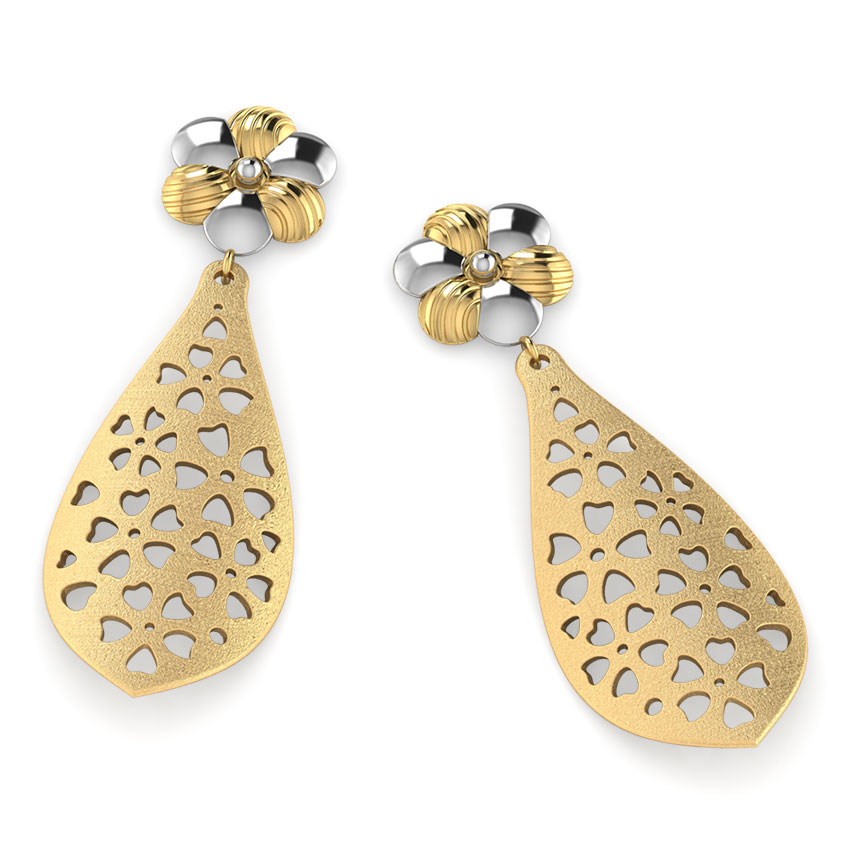 Alexis Cutout Drop Earrings Alexis Cutout Drop Earrings