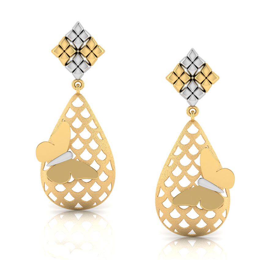 Valeria Cutout Drop Earrings Valeria Cutout Drop Earrings