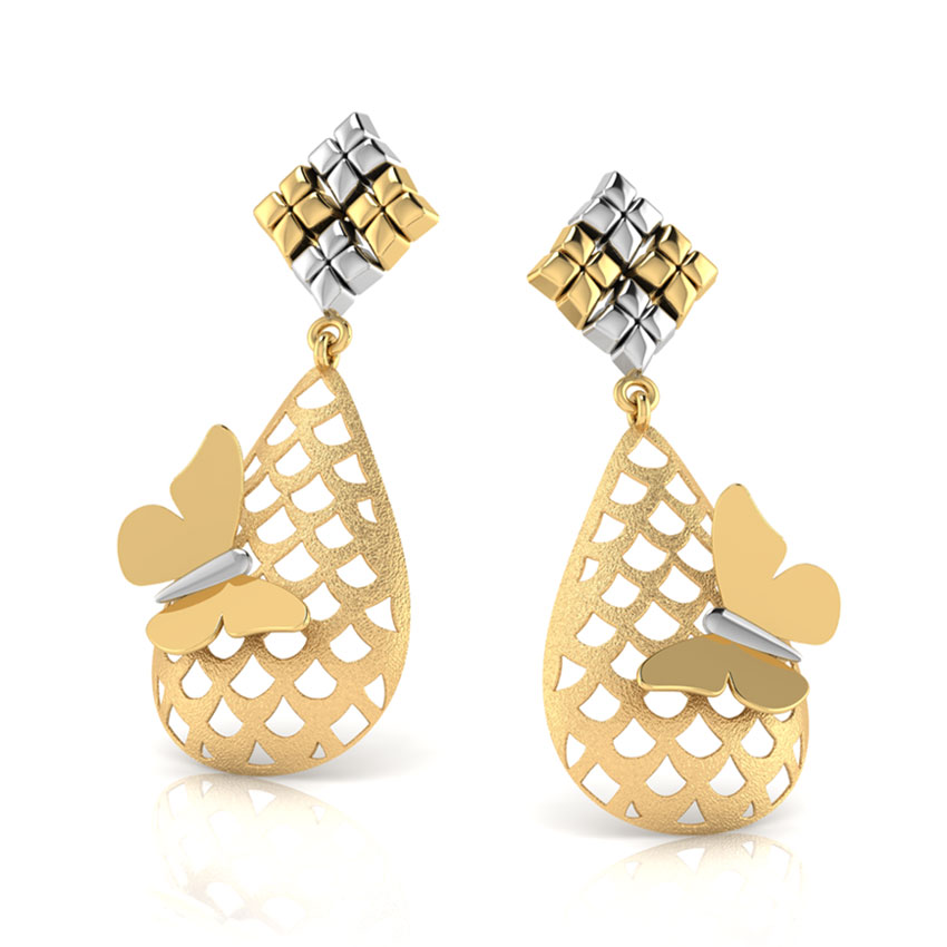 Valeria Cutout Drop Earrings Valeria Cutout Drop Earrings