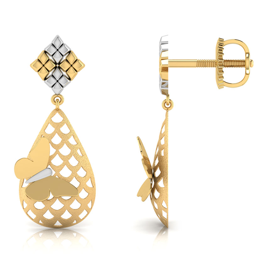 Valeria Cutout Drop Earrings Valeria Cutout Drop Earrings