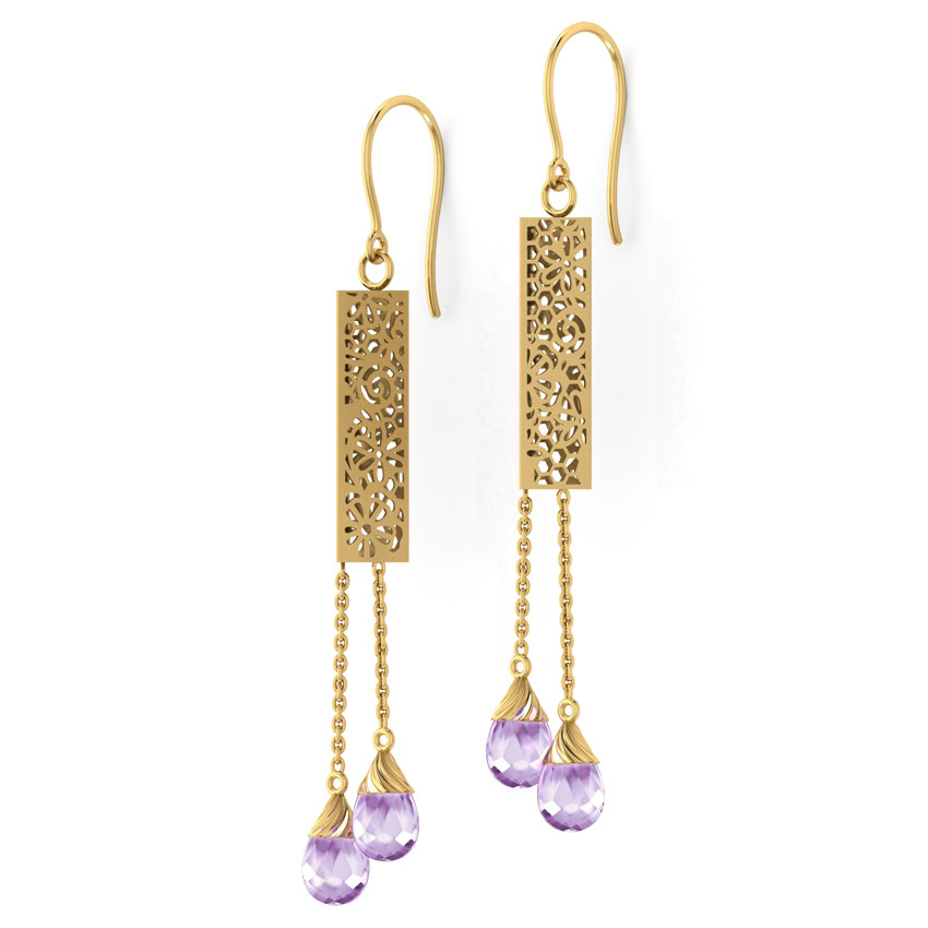 Khloe Cutout Drop Earrings