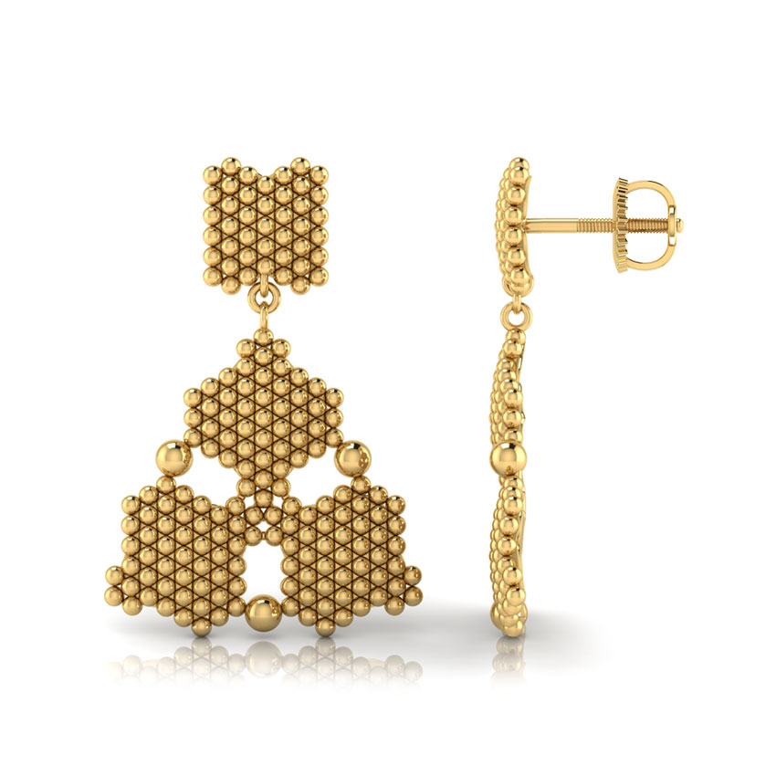 Trio Jharokha Stud Earrings