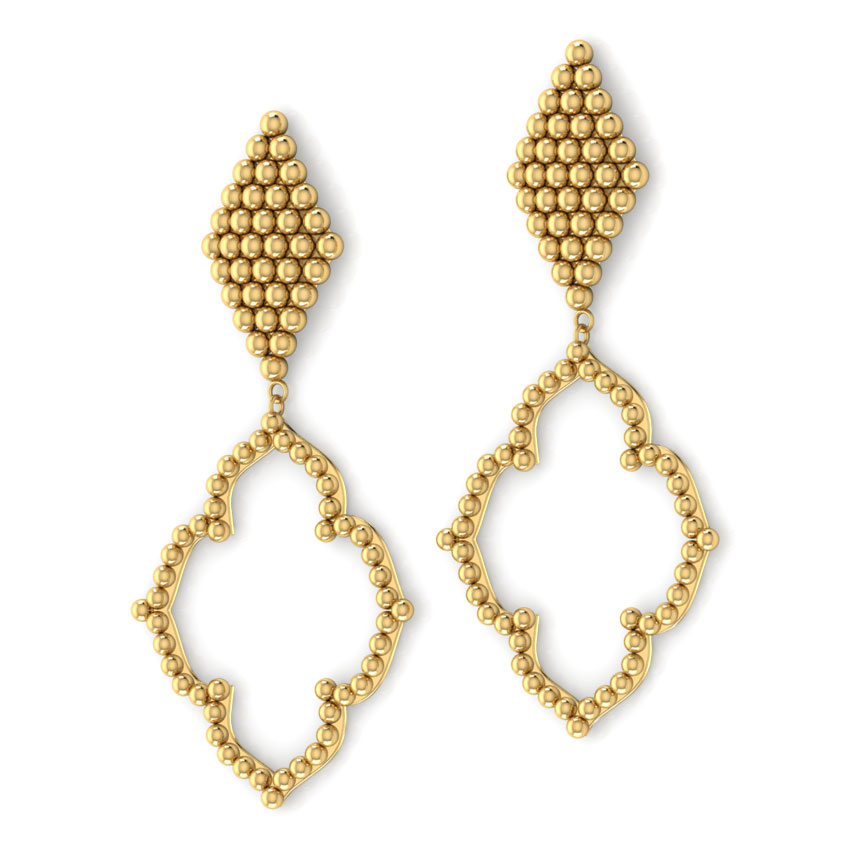 Classy Jharokha Drop Earrings