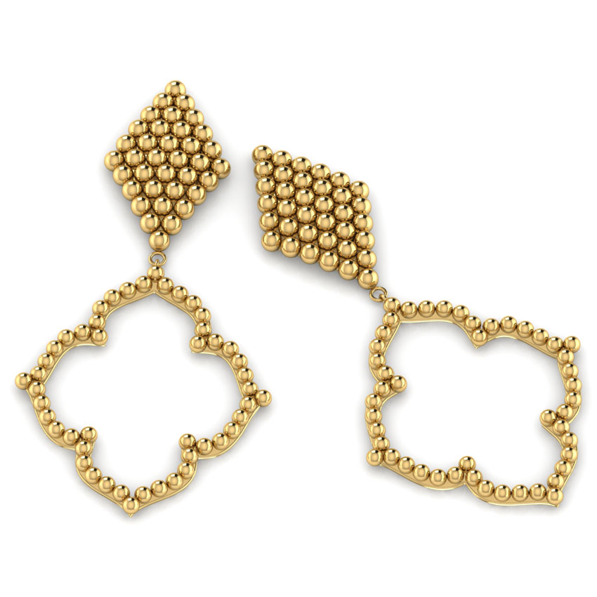 Classy Jharokha Drop Earrings