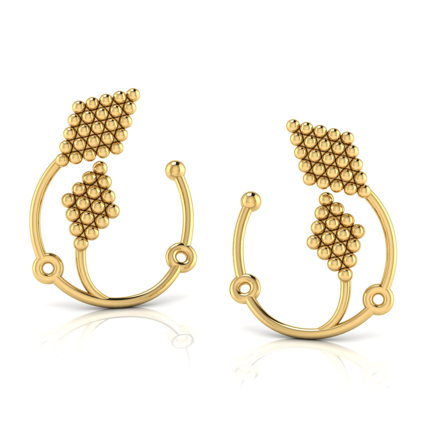 Duo Jharokha Hoop Earrings Duo Jharokha Hoop Earrings