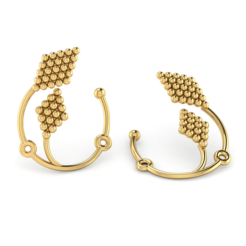 Duo Jharokha Hoop Earrings Duo Jharokha Hoop Earrings