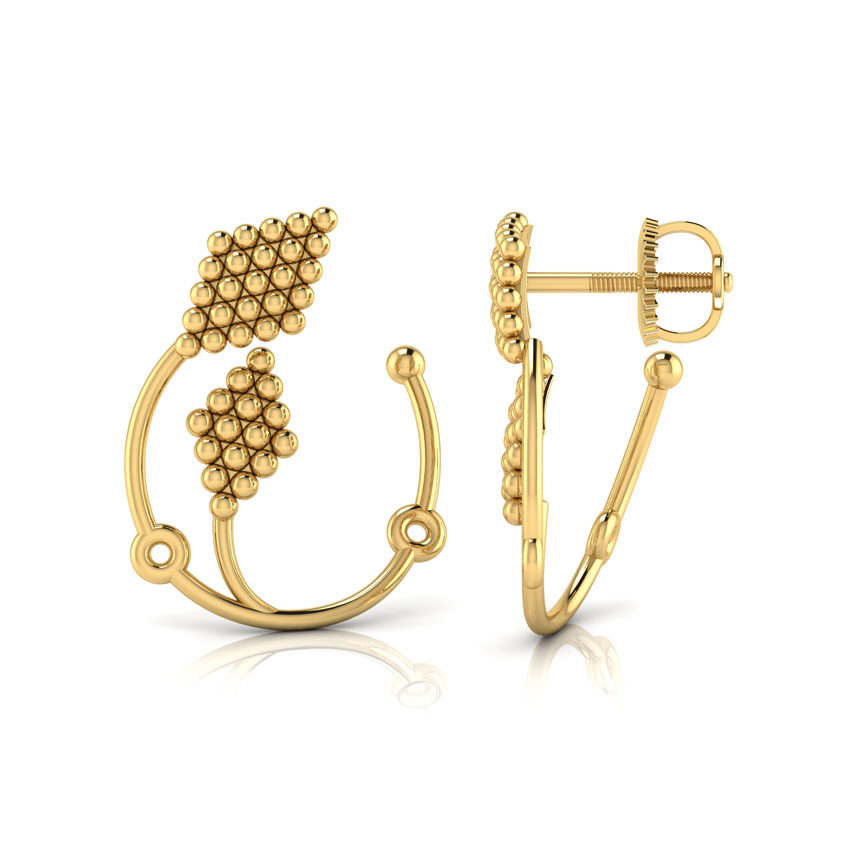 Duo Jharokha Hoop Earrings Duo Jharokha Hoop Earrings