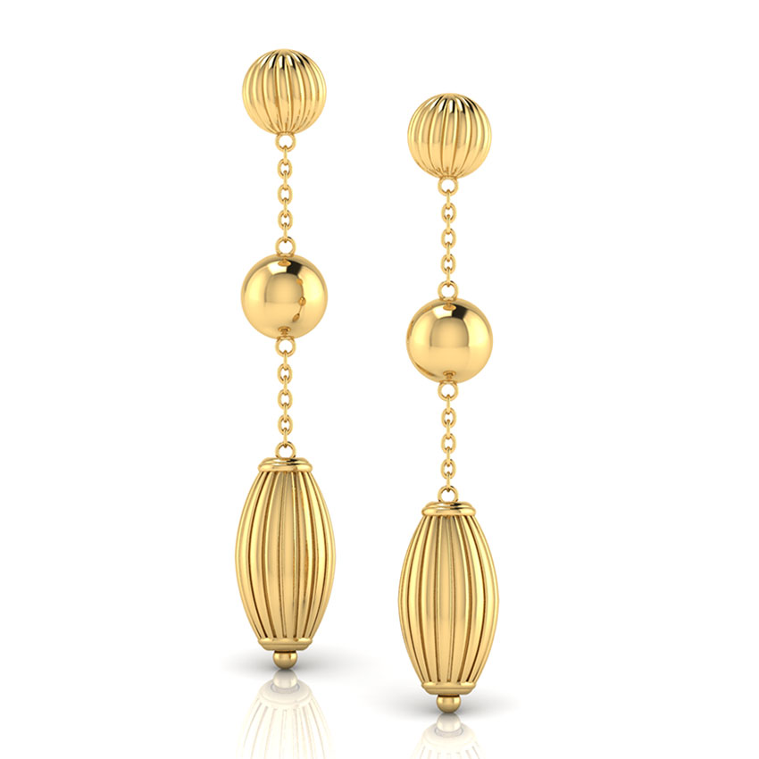 Reva Carved Drop Earrings Reva Carved Drop Earrings