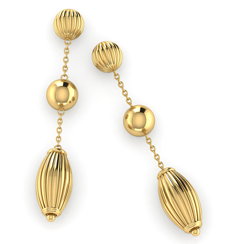 Reva Carved Drop Earrings Reva Carved Drop Earrings