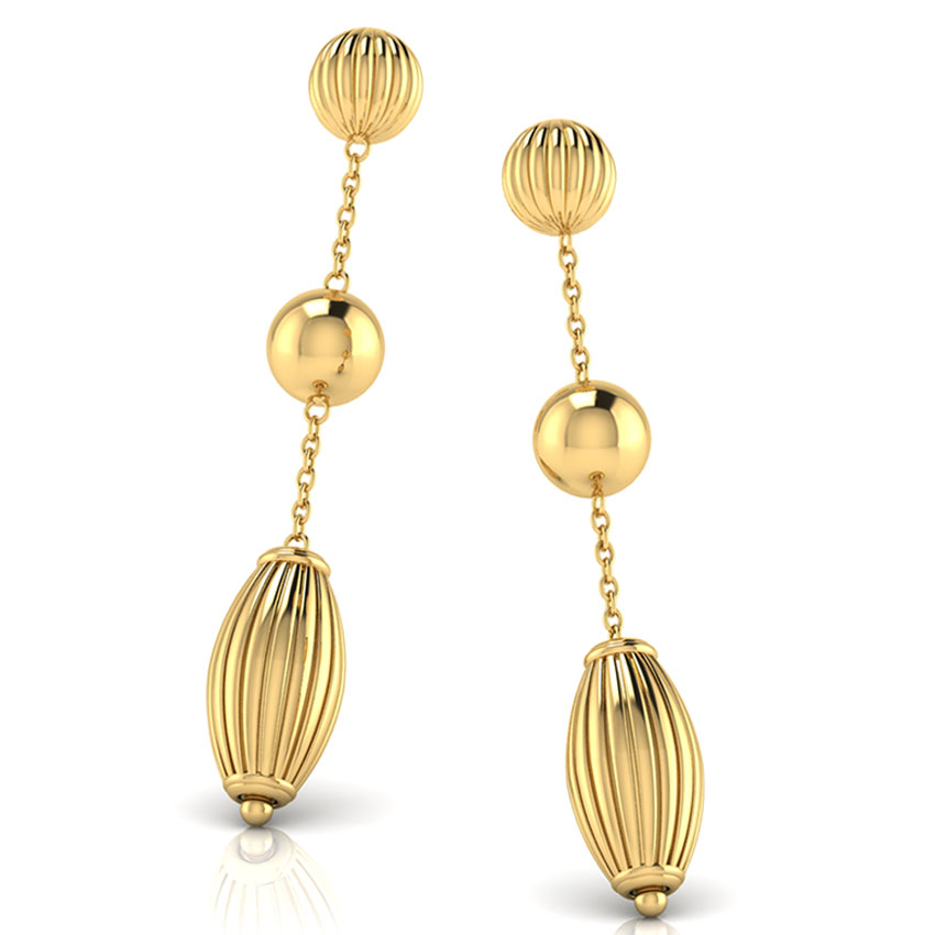 Reva Carved Drop Earrings Reva Carved Drop Earrings