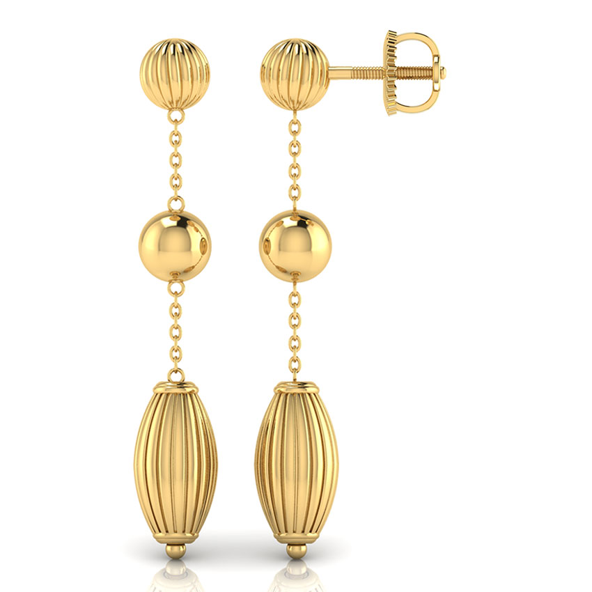Reva Carved Drop Earrings Reva Carved Drop Earrings