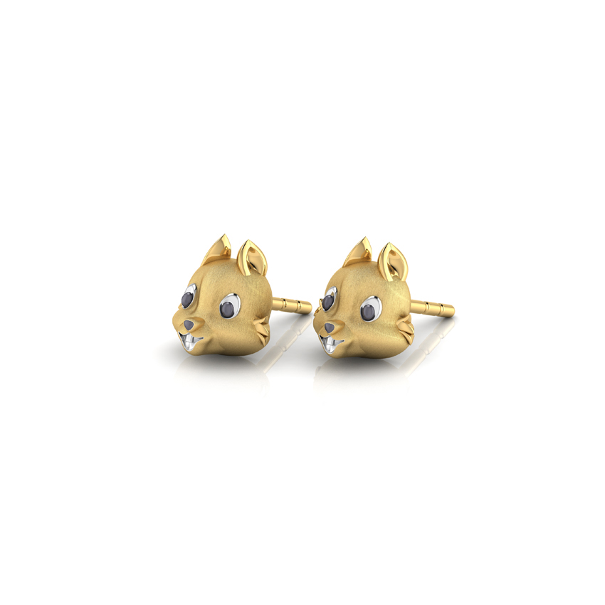Belva Bunny Stud Earrings