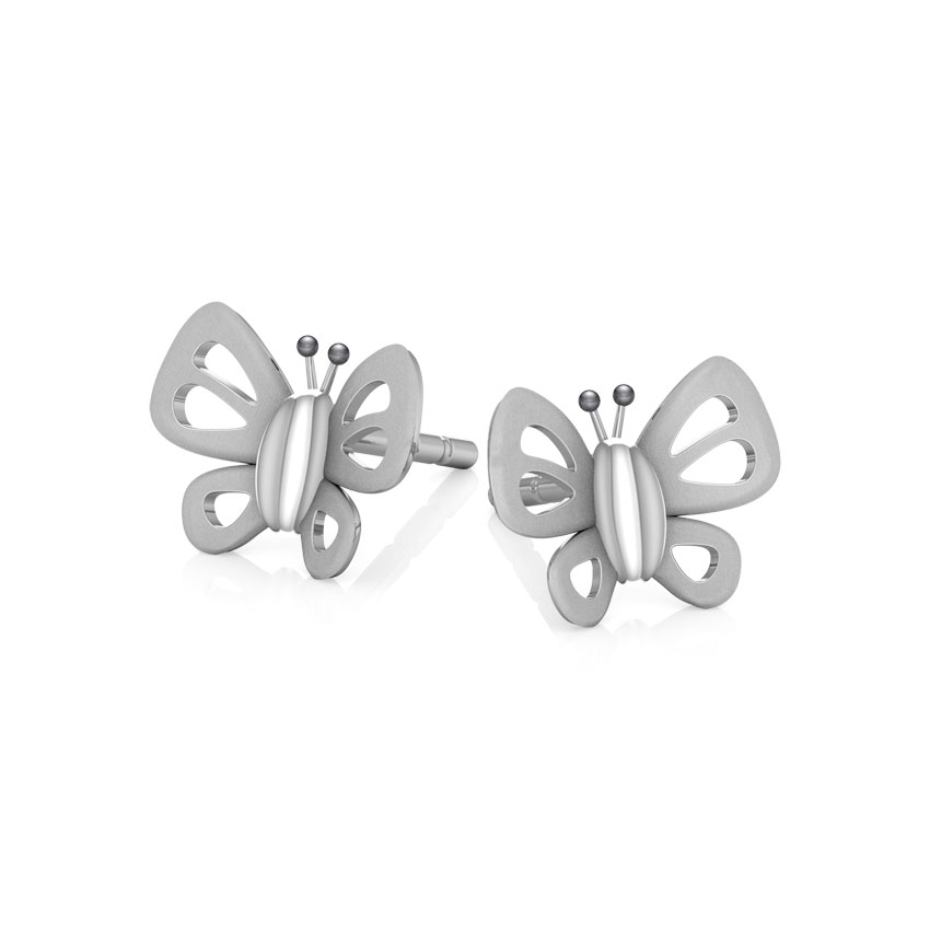 Lil Butterflies Kids' Gold Earrings Lil Butterflies Kids' Gold Earrings