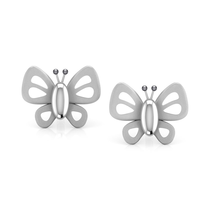 Lil Butterflies Kids' Gold Earrings Lil Butterflies Kids' Gold Earrings