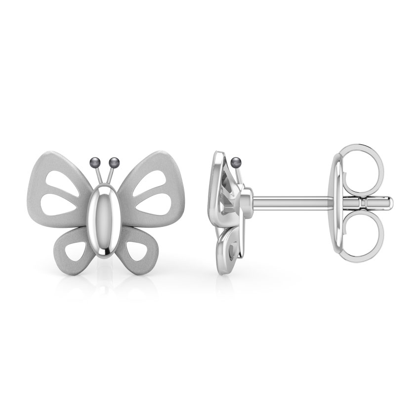 Lil Butterflies Kids' Gold Earrings Lil Butterflies Kids' Gold Earrings