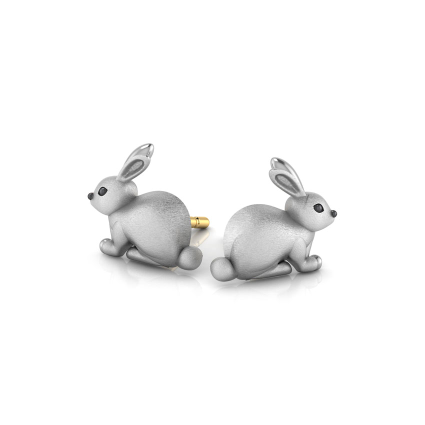 Beila Rabbit Stud Earrings