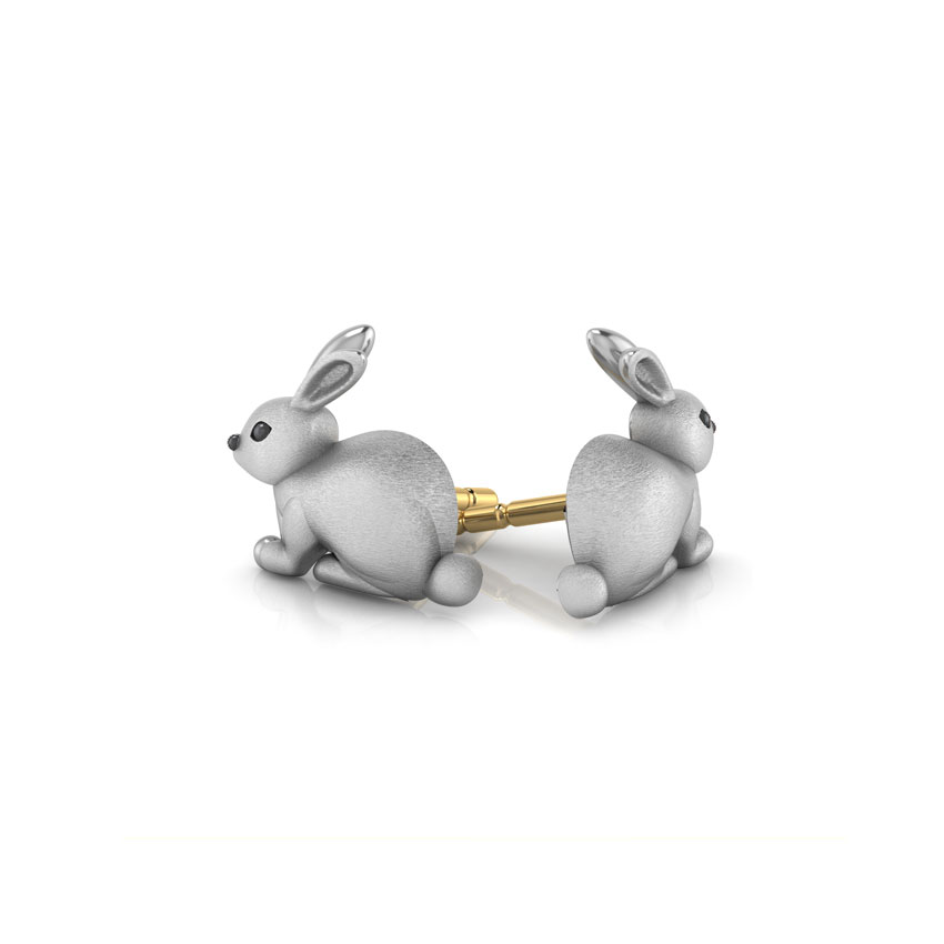 Beila Rabbit Stud Earrings