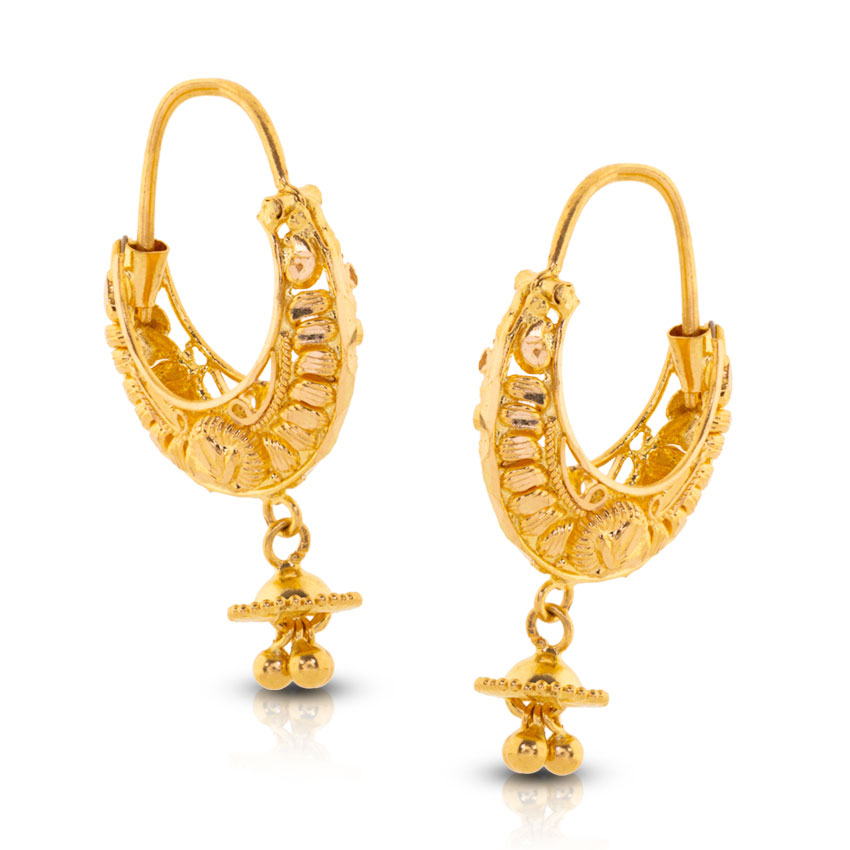 Ahana Beaded Gold Drop Earrings Ahana Beaded Gold Drop Earrings