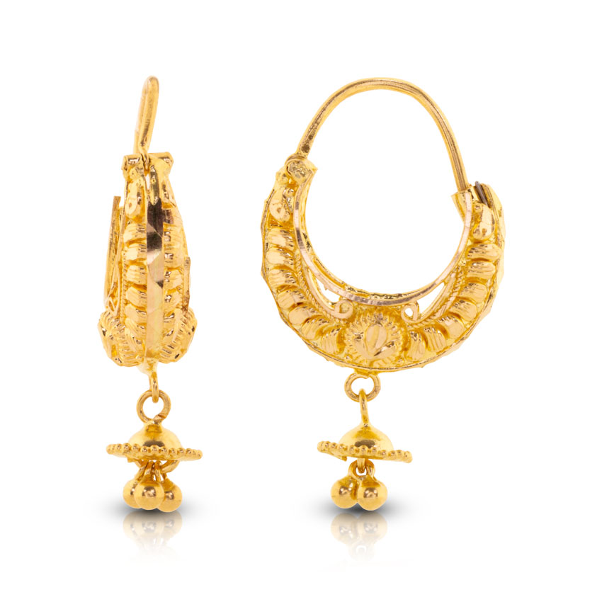 Ahana Beaded Gold Drop Earrings Ahana Beaded Gold Drop Earrings