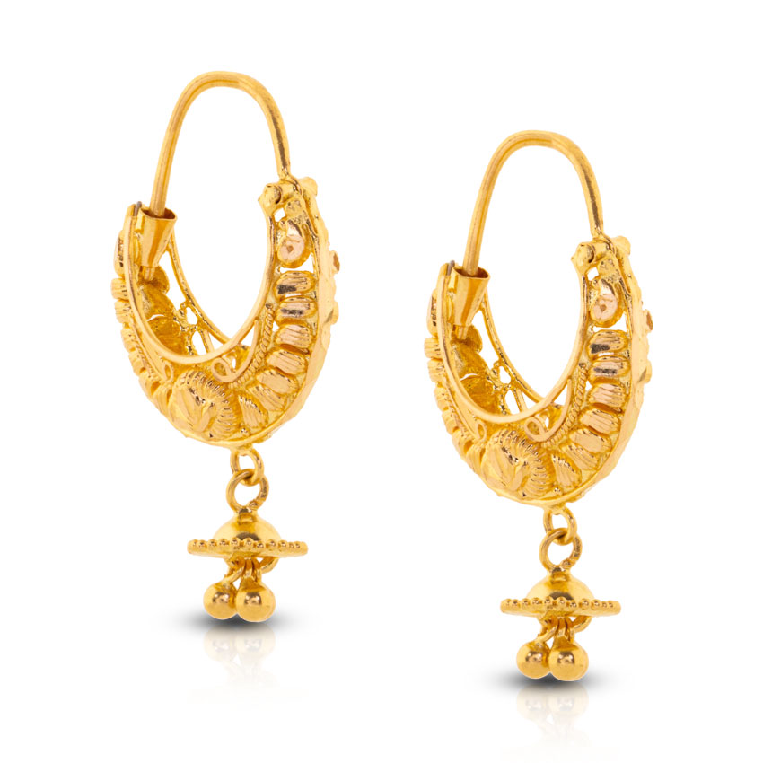 Ahana Beaded Gold Drop Earrings Ahana Beaded Gold Drop Earrings