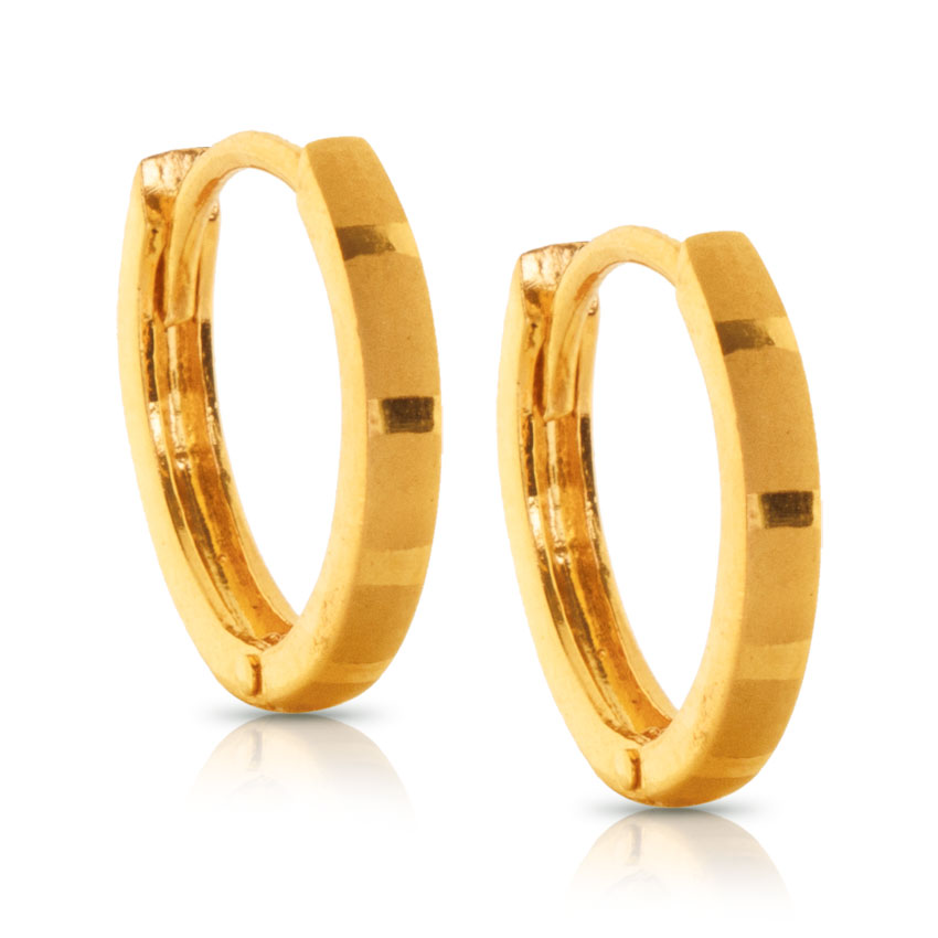 Joel Classic Gold Earrings Joel Classic Gold Earrings