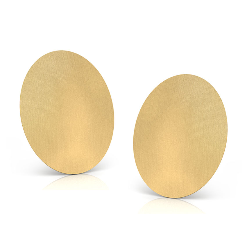 Ella Stamped Stud Earrings
