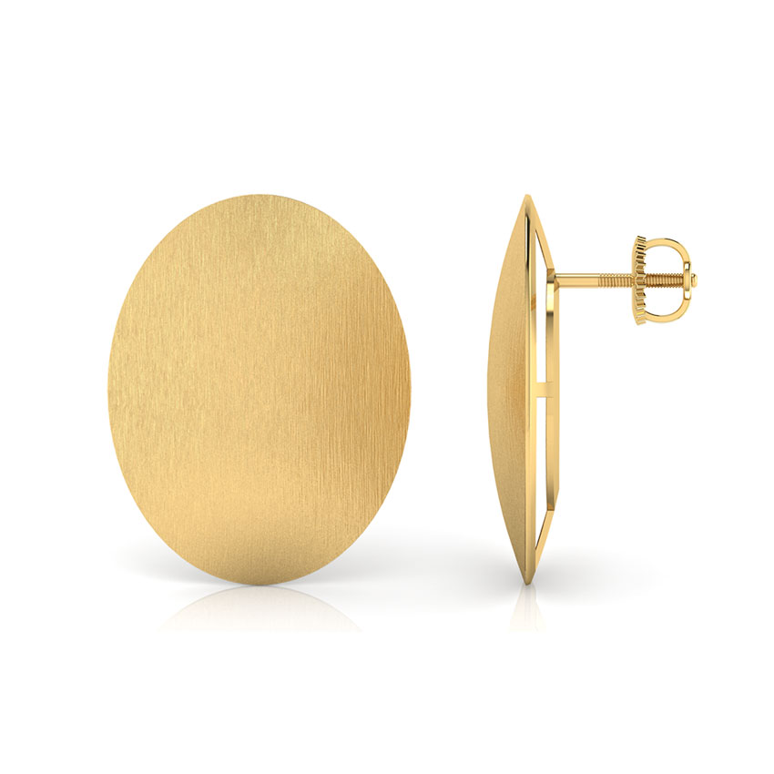 Haley Stamped Stud Earrings