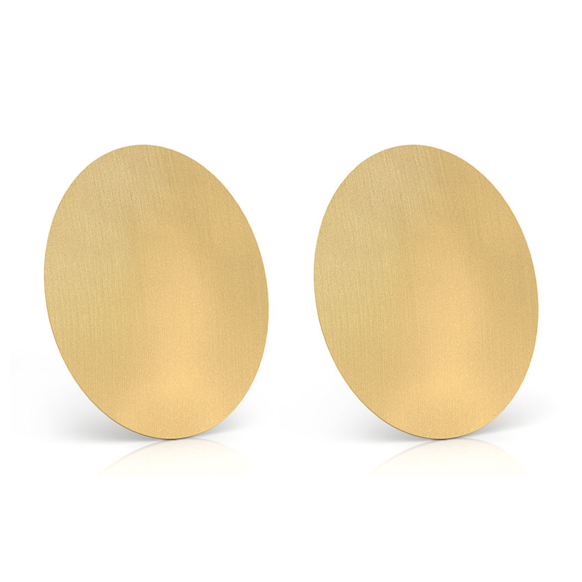 Haley Stamped Stud Earrings